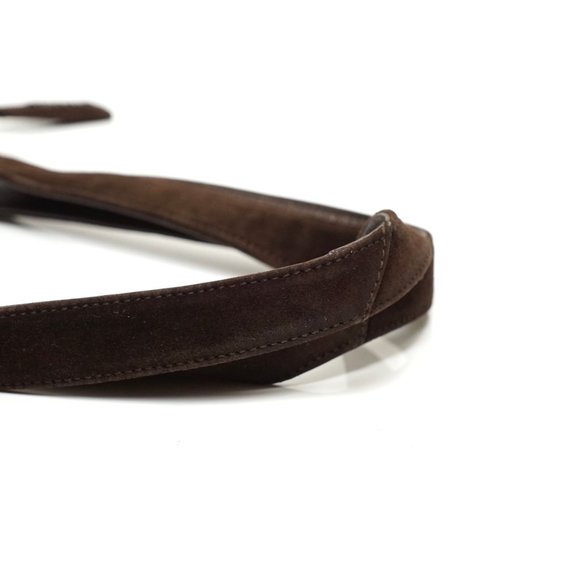 Auth Chanel Shoulder Bag Brown Suede #6573C22 - Picture 5 of 14